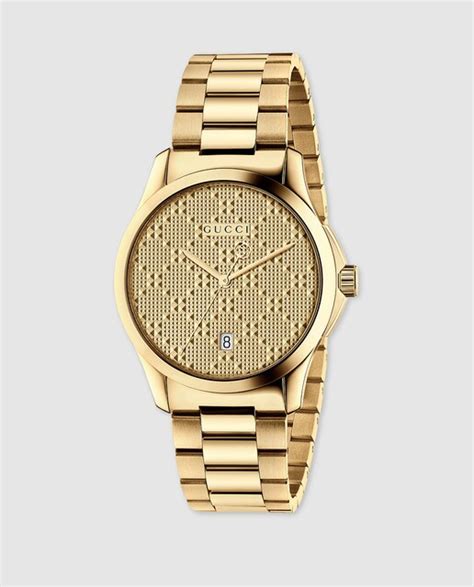 reloj gucci dorado hombre|cheap men's Gucci watches.